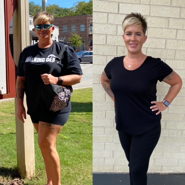 Patient down 23 lbs — 16 weeks